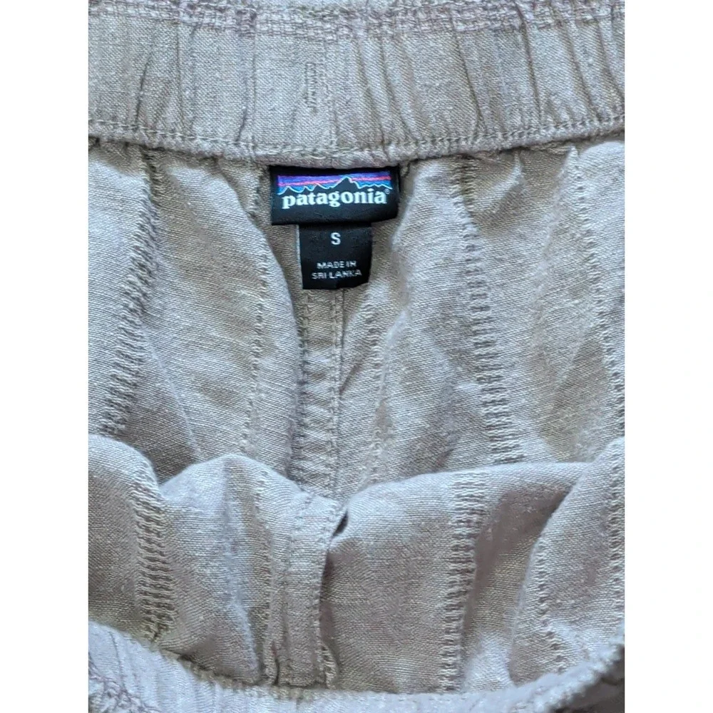 NWT Patagonia Island Hemp Baggies Shorts Sz S Taupe 3" Organic Cotton Textured - Picture 3 of 9